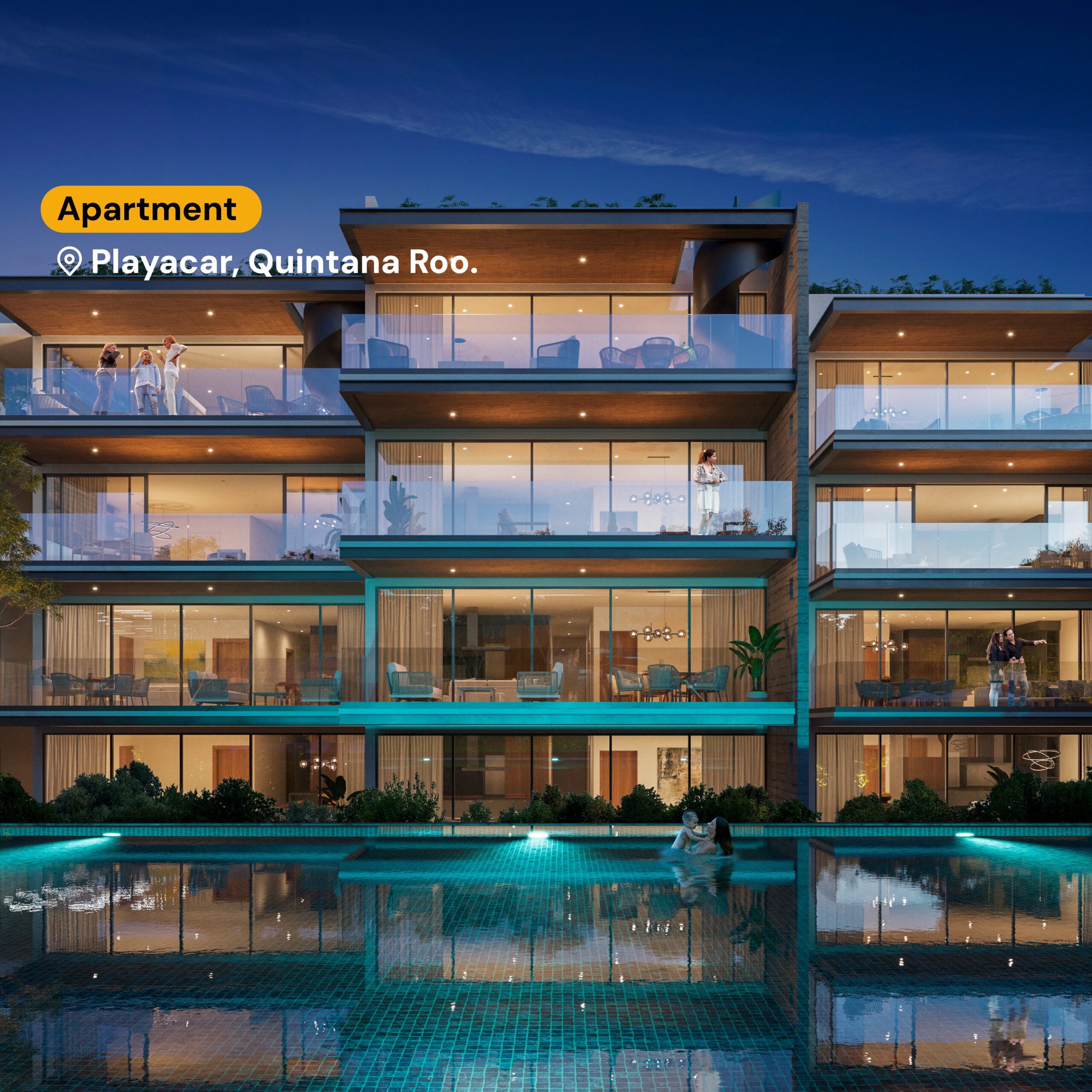 Departments in Macondo Playacar